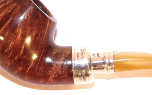 Peterson pipa Spigot Silver XL02 Flame Grain F-lip