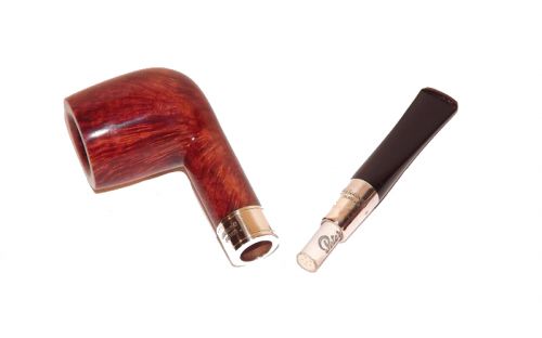 Peterson pipa Spigot Silver 106 Walnut F-lip