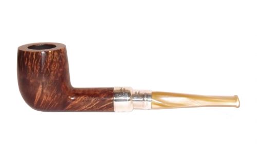 Peterson pipa Spigot Silver 106 Flame Grain F-lip