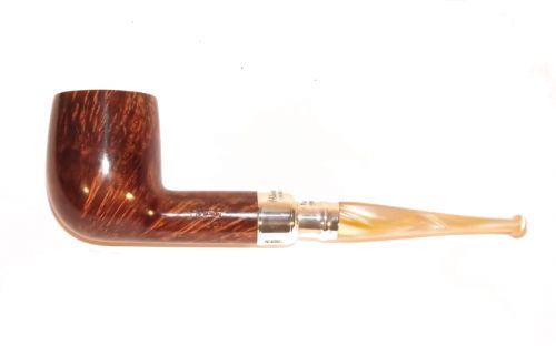 Peterson pipa Spigot Silver 106 Flame Grain F-lip