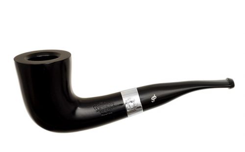 Peterson pipa Sherlock Holmes Mycroft Ebony F-lip