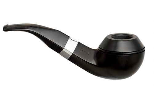 Peterson pipa Sherlock Holmes Squire Ebony F-lip