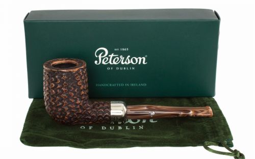 Peterson pipa Derry B56 Rustic F-lip