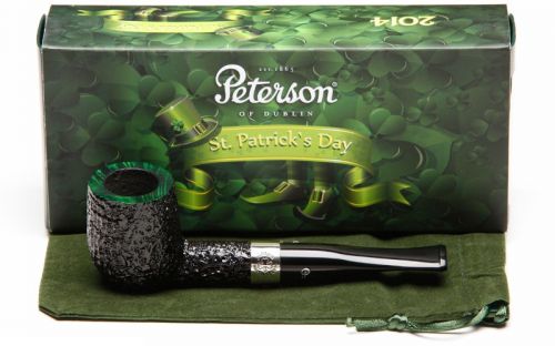 Peterson pipa St. Patrick's Day X105 Sand F-lip