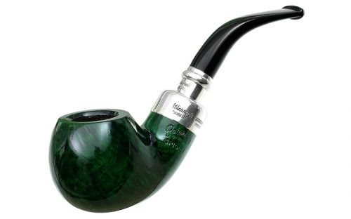 Peterson pipa Spigot Silver XL02 Green F-lip