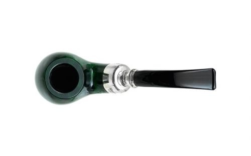 Peterson pipa Spigot Silver XL02 Green F-lip