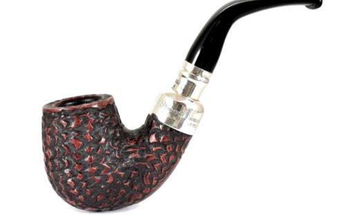 Peterson pipa Spigot Silver X220 Rustic F-lip