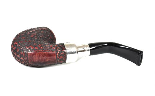 Peterson pipa Spigot Silver X220 Rustic F-lip