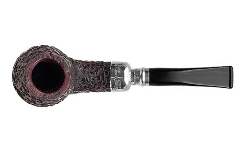 Peterson pipa Spigot Silver XL14 Rustic F-lip