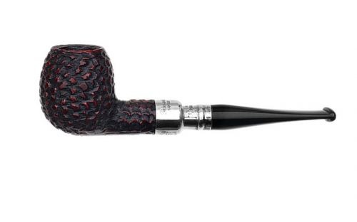 Peterson pipa Spigot Silver 87 Rustic F-lip