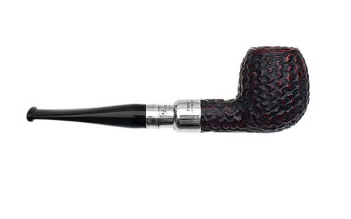 Peterson pipa Spigot Silver 87 Rustic F-lip