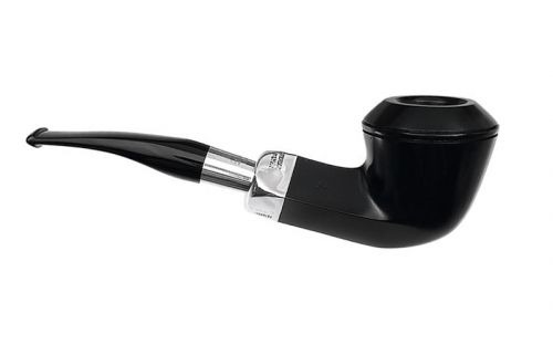 Peterson pipa Spigot Silver B5 Ebony F-lip