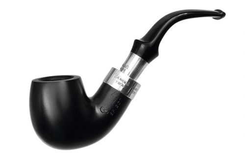 Peterson pipa Spigot Silver 221 Ebony F-lip (9 mm)