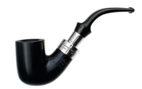 Peterson pipa Spigot Silver 338 Ebony F-lip