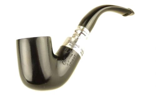 Peterson pipa Spigot Silver 338 Ebony P-lip