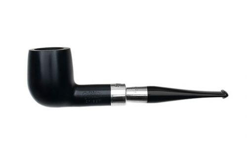 Peterson pipa Spigot Silver X105 Ebony F-lip