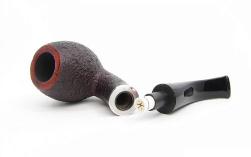 Stanwell pipa Relief 185 Black Sand