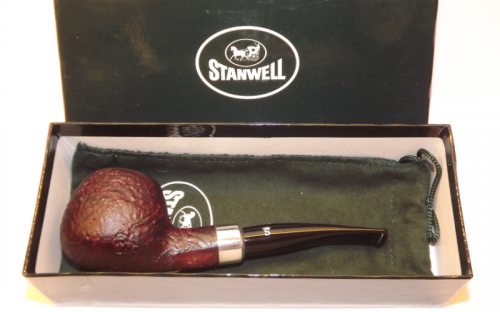 Stanwell pipa Army Mount 109 Black Sand