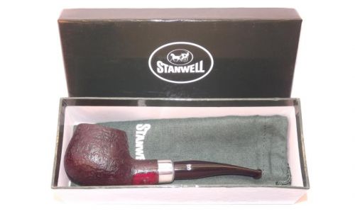 Stanwell pipa Army Mount 11 Black Sand