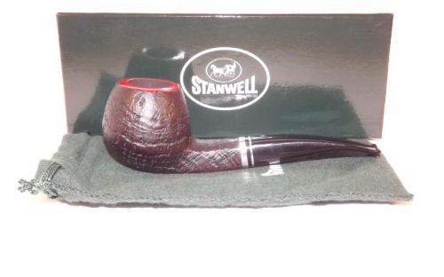 Stanwell pipa Trio 182 Black Sand