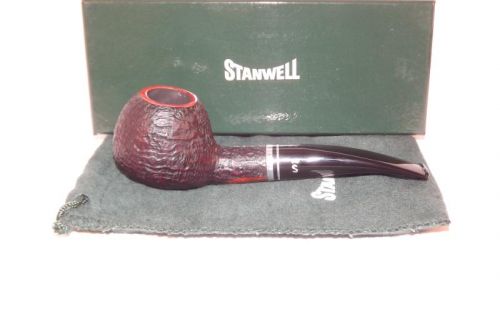 Stanwell pipa Trio 109 Black Sand