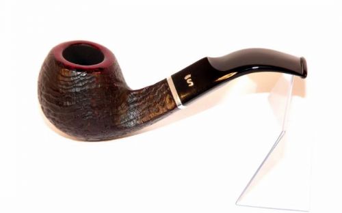 Stanwell pipa Sterling 15 Black Sand