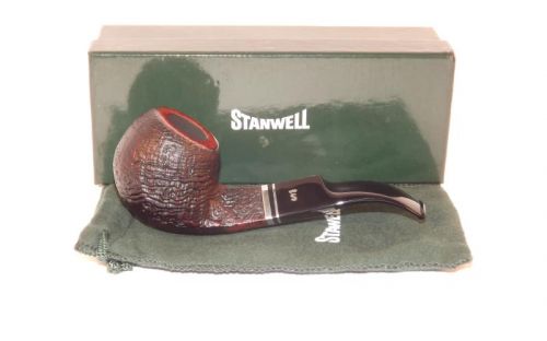 Stanwell pipa Trio 15 Black Sand