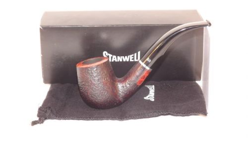 Stanwell pipa Relief 246 Black Sand