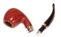 Brebbia pipa Sterling Ambra 834 Bent Apple