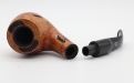 Lorenzo pipa Manola 170P Carving Bent Apple