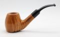 Lorenzo pipa Hand Cut 956 Natural Bent Volcano