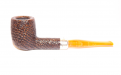 Peterson pipa Tan Sandblasted Spigot 106 F-lip