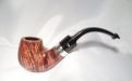 Peterson pipa Flame Grain 221 P-lip Bent