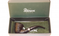 Peterson pipa Cara B10 Sandblast F-lip Bent Dublin