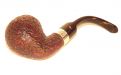 Peterson pipa Sherlock Holmes Lestrade Rustic P-lip Bent Apple