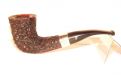 Peterson pipa Sherlock Holmes Mycroft Rustic F-lip  