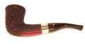 Peterson pipa Sherlock Holmes Mycroft Rustic F-lip  