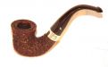 Peterson pipa Sherlock Holmes Original Rustic P-lip Bent Dublin