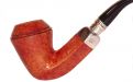 Peterson pipa Spigot Silver XL26 Natural Bent Bulldog