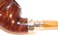 Peterson pipa Spigot Silver XL02 Flame Grain F-lip