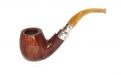 Peterson pipa Spigot Silver 68 Flame Grain F-lip