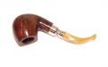 Peterson pipa Spigot Silver 68 Flame Grain F-lip