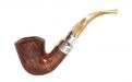 Peterson pipa Spigot Silver B10 Flame Grain F-lip