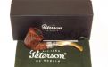 Peterson pipa Spigot Silver B10 Flame Grain F-lip