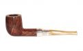 Peterson pipa Spigot Silver 106 Flame Grain F-lip