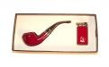 Peterson pipa Killarney 999 Red P-lip + Peterson pipaöngyújtó Ajándékcsomag