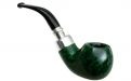 Peterson pipa Spigot Silver XL02 Green F-lip