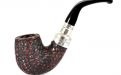 Peterson pipa Spigot Silver X220 Rustic F-lip