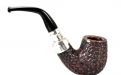 Peterson pipa Spigot Silver X220 Rustic F-lip