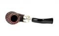 Peterson pipa Spigot Silver X220 Rustic F-lip